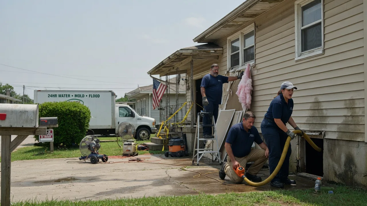 Water Damage Repair in Powderly, KY near me